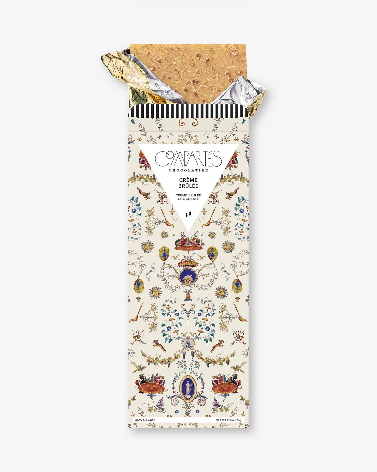 Compartes Chocolate - CREME BRULEE Gourmet Chocolate Bar