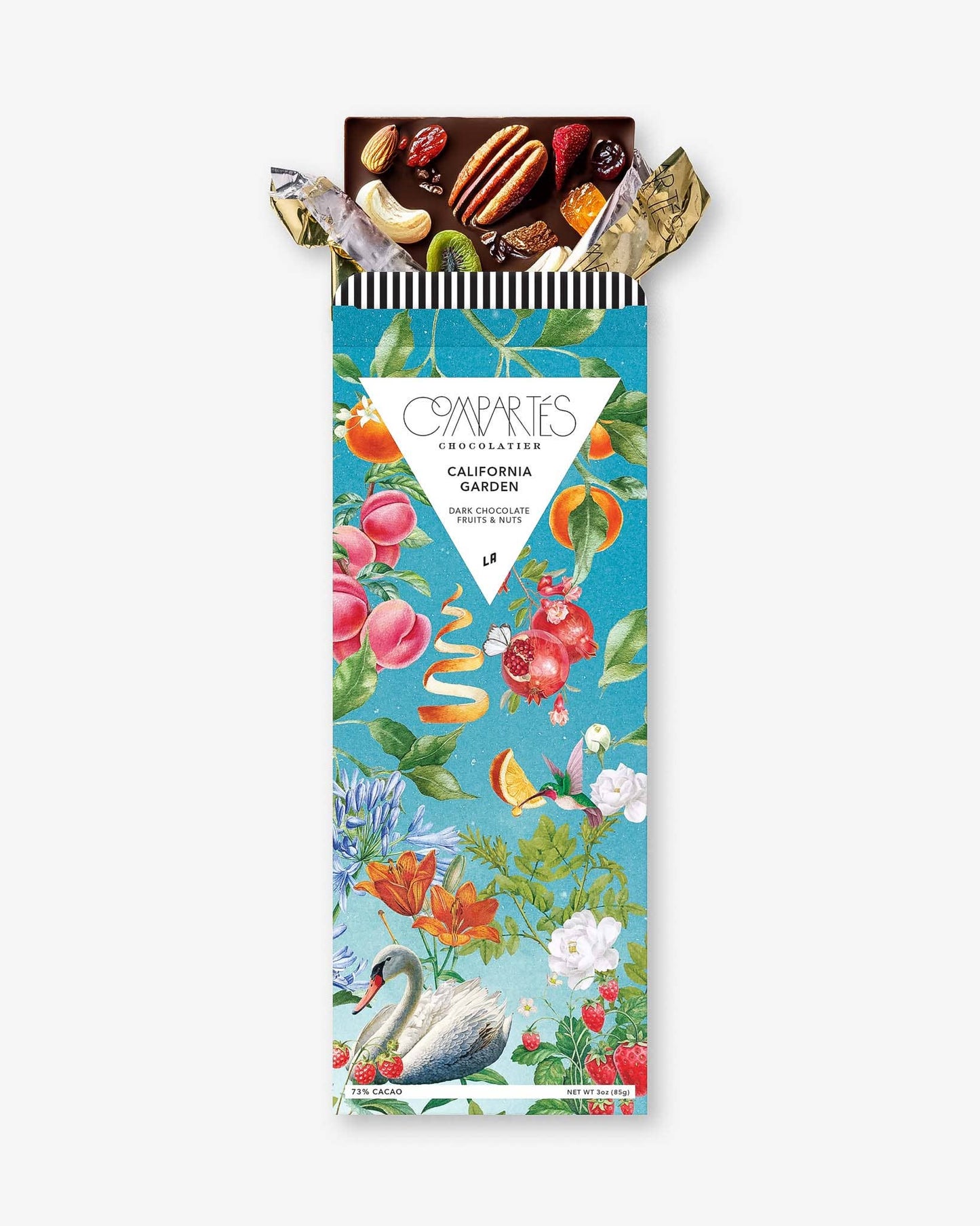 Compartes Chocolate - CALIFORNIA GARDEN Chocolate Bar - Vegan / Gluten Free