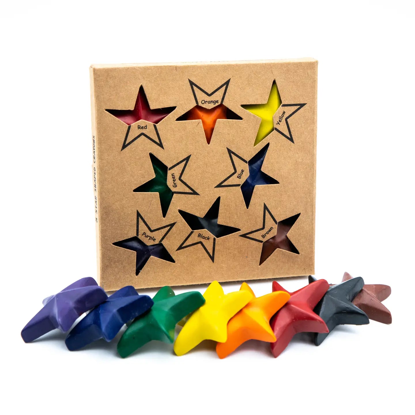 Eco Stars Crayon- Box of 8