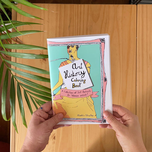 Art History Coloring Book: Self Portraits by Women Artists