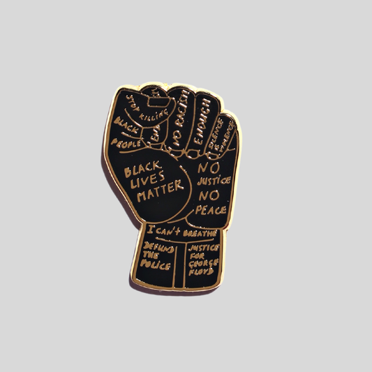 Black Lives Matter Enamel Pin