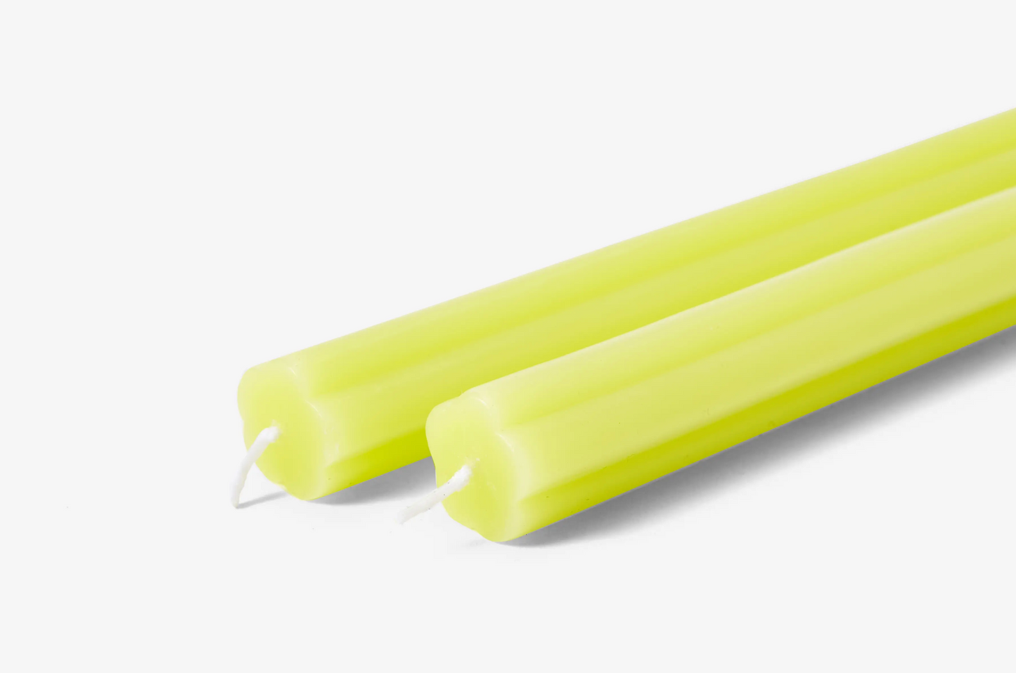 Dusen Dusen Taper Candles (Set of 2) - Yellow