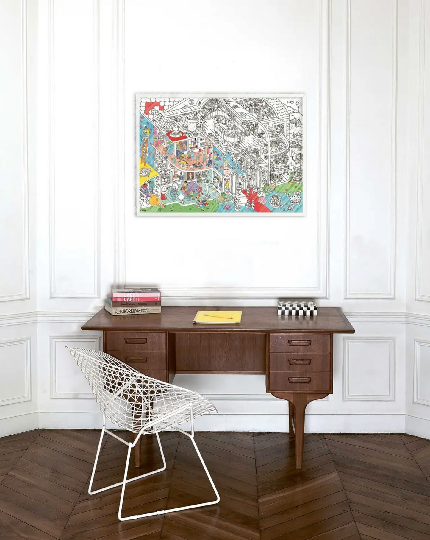 Crazy Museum Folded Poster