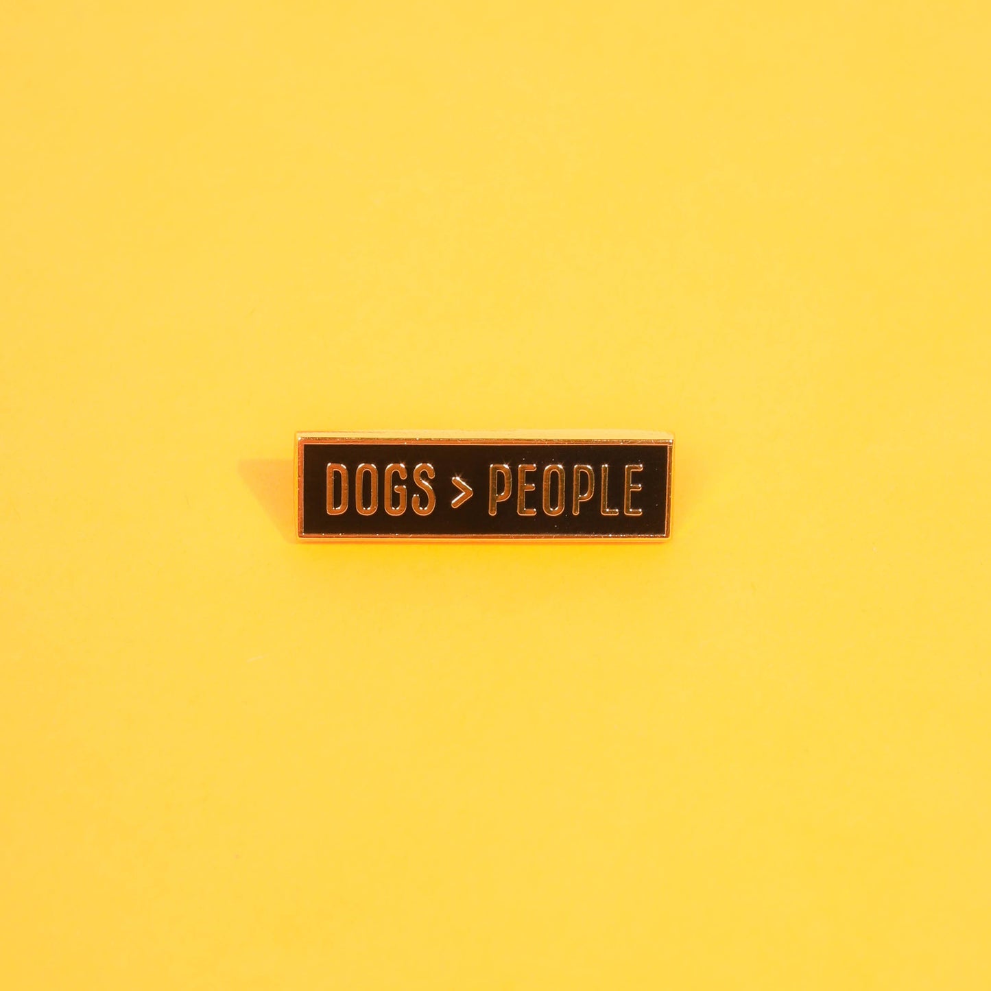 Dogs > People Enamel Pin