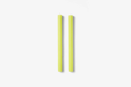 Dusen Dusen Taper Candles (Set of 2) - Yellow