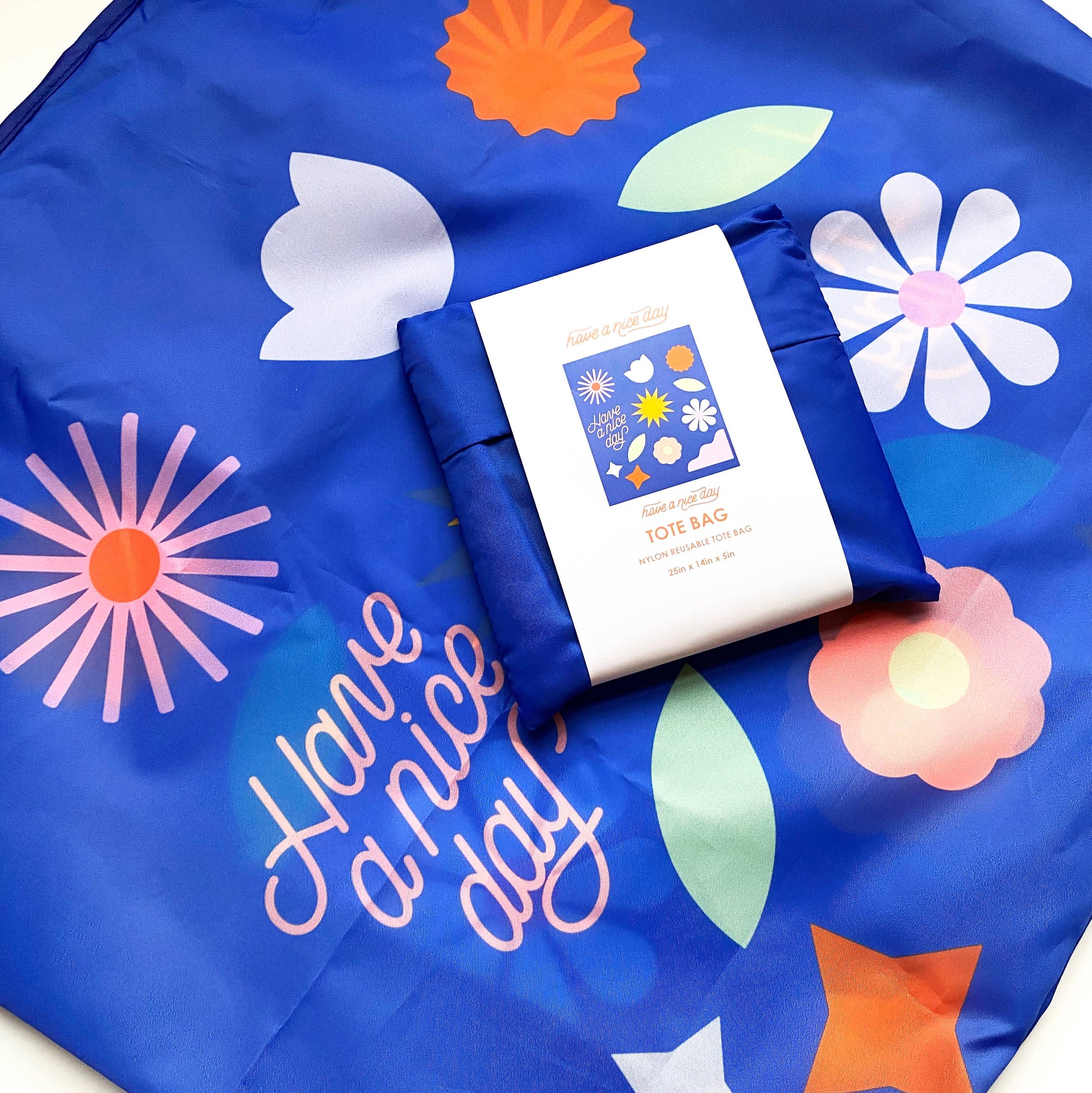 Weekends reusable nylon tote bag.
