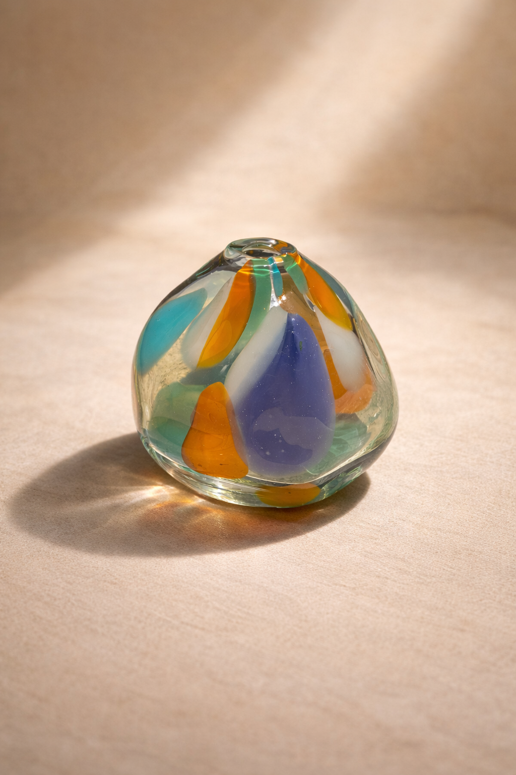 The Chapala bud vase shown from another angle.