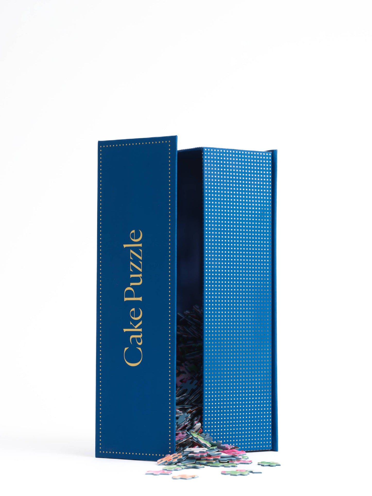 The assembled 750-piece Cake puzzle shown in full.