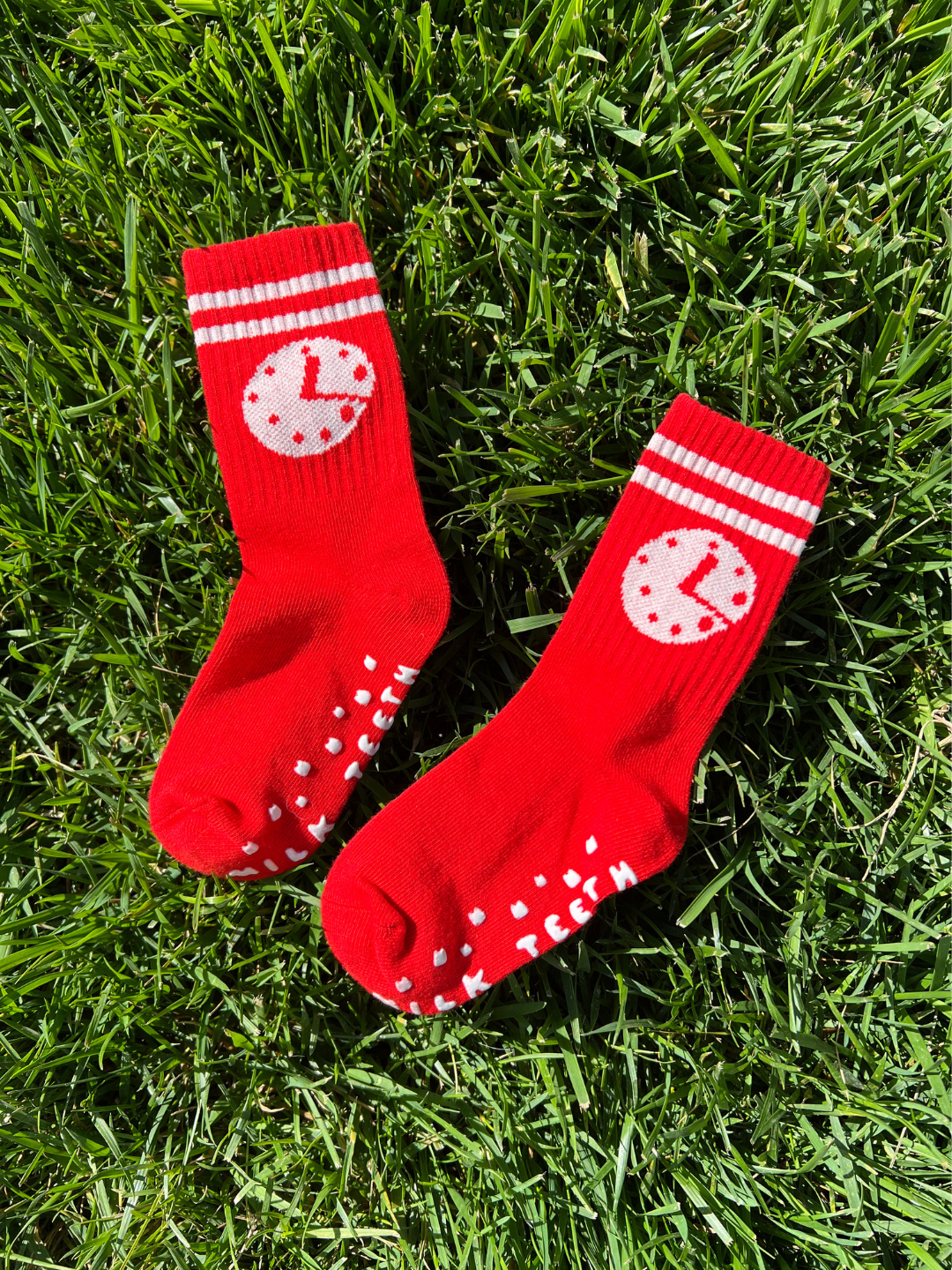 Ribbed Grip Socks