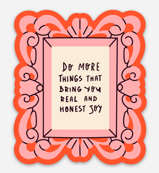 Do More Things waterproof vinyl sticker