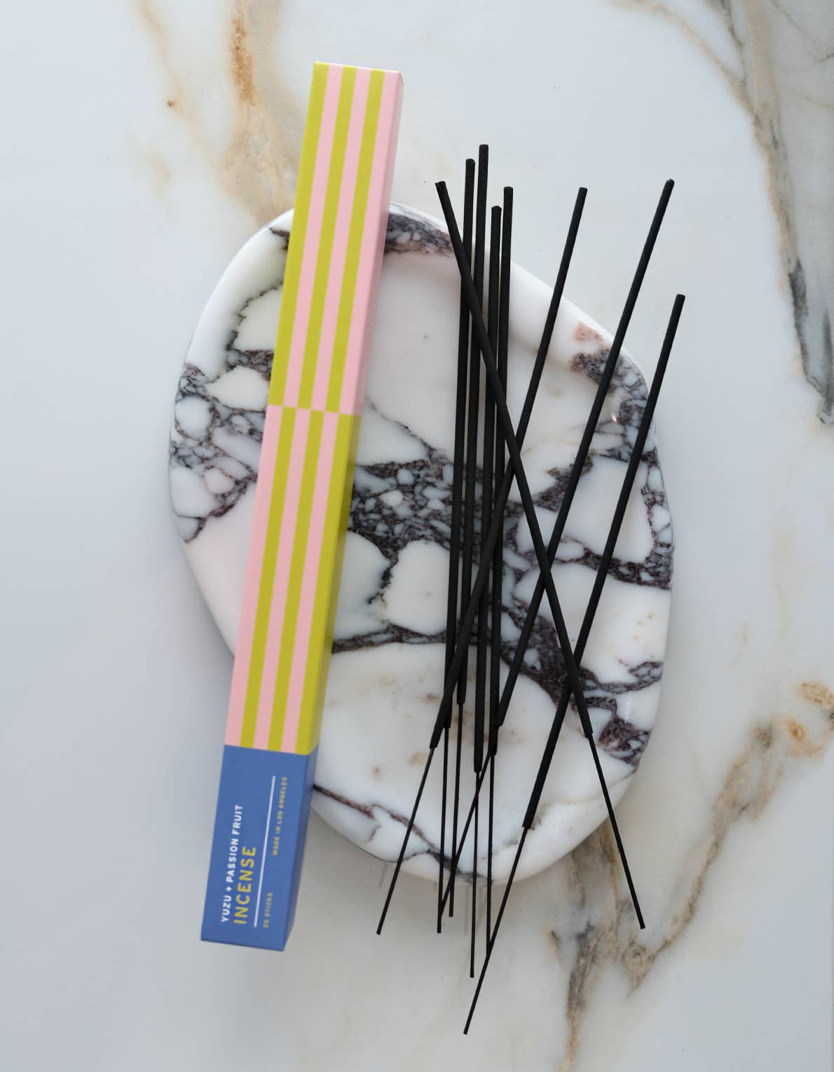 Box of Botanica Yuzu + Passion Fruit incense sticks