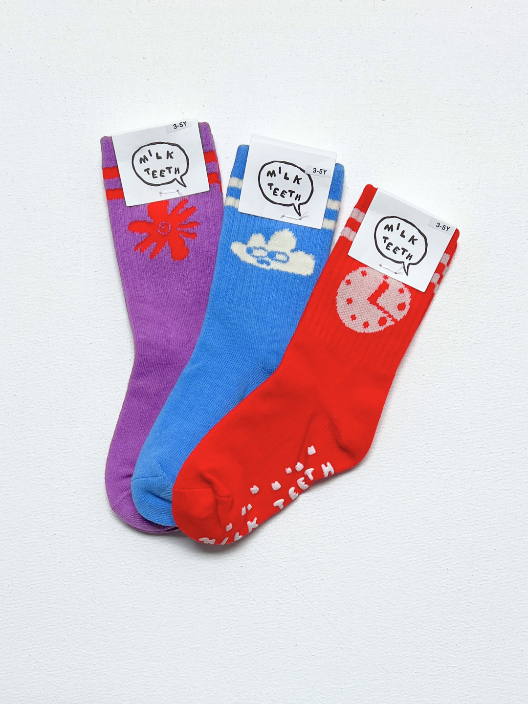 Ribbed Grip Socks
