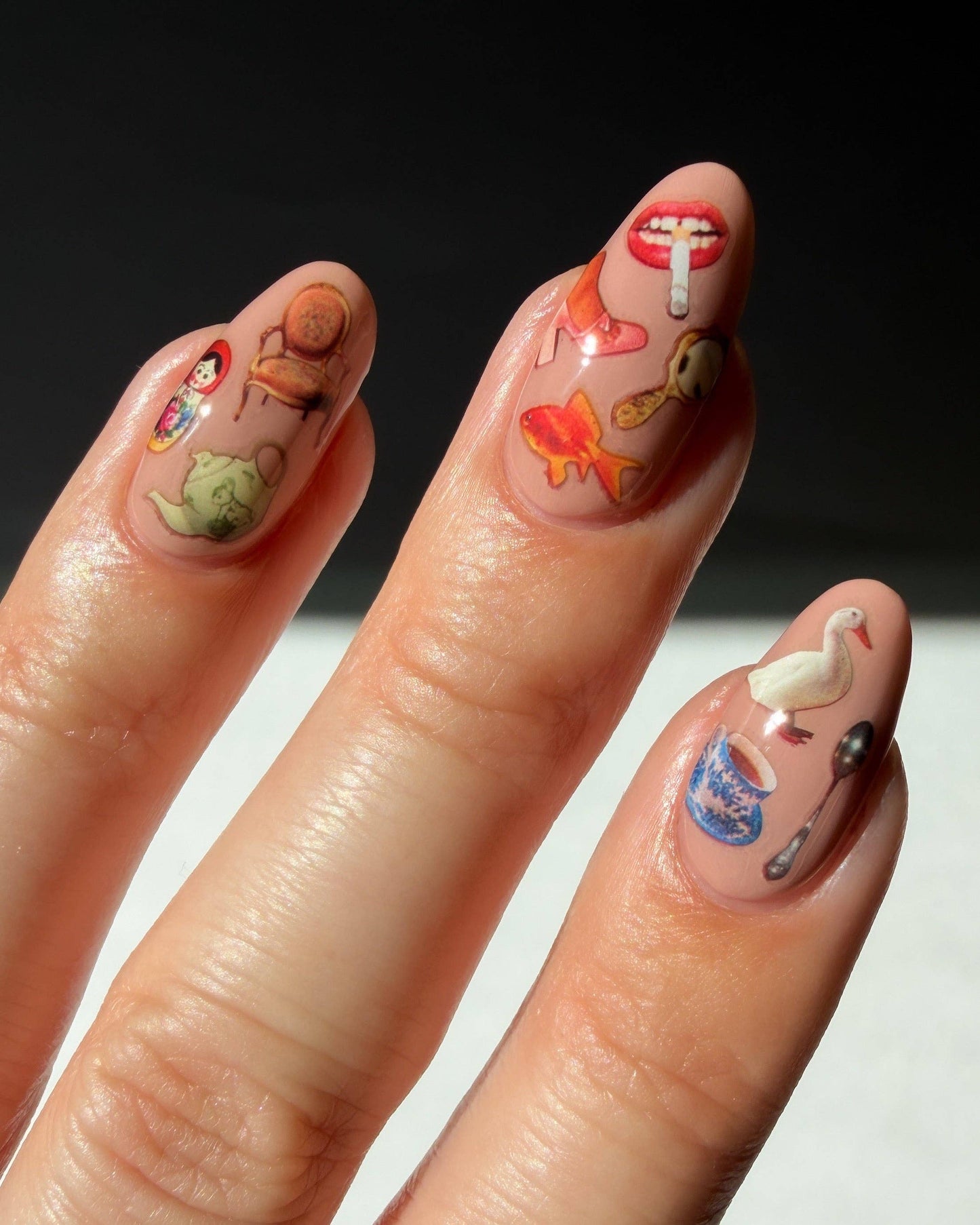 Haricot Vert Nail Art Stickers