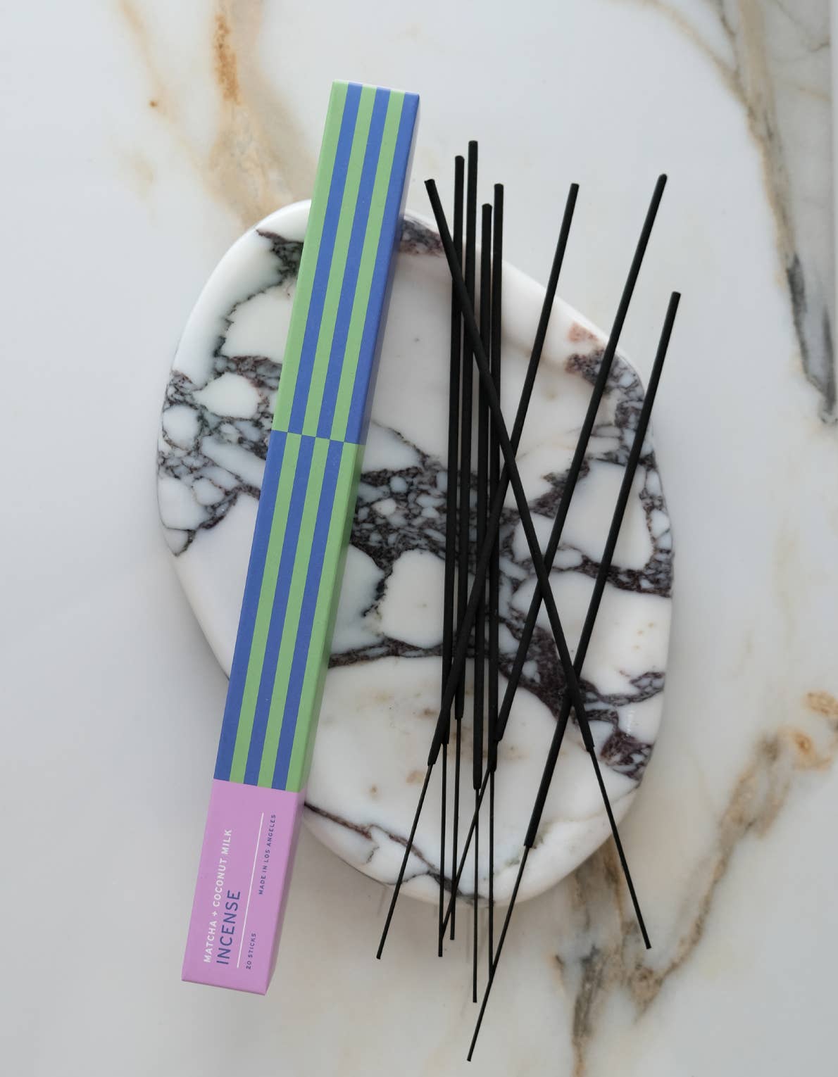 Box of Botanica Matcha + Coconut Milk incense sticks