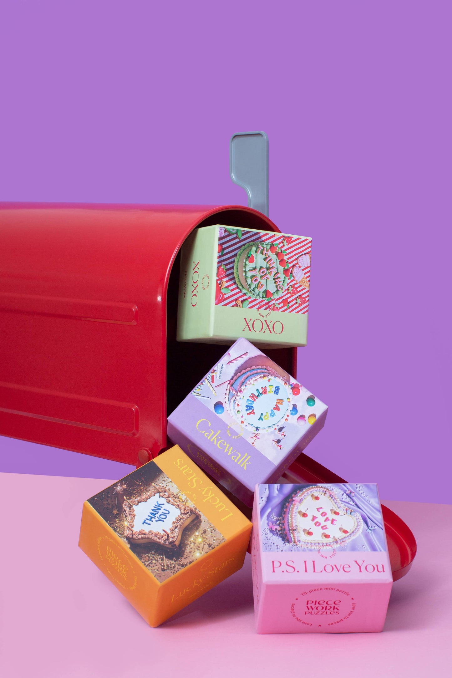 The 70-piece Lucky Stars mini puzzle box.