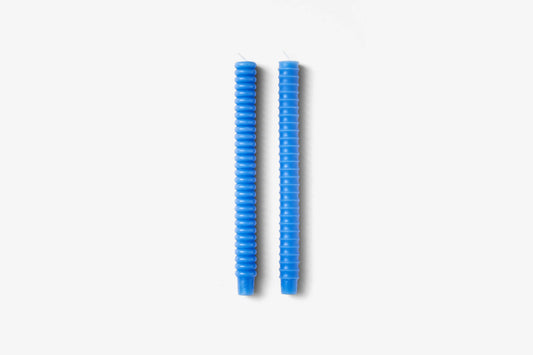 Dusen Dusen Taper Candles (Set of 2) - Blue