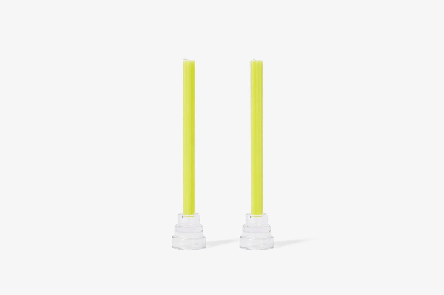 Dusen Dusen Taper Candles (Set of 2) - Yellow